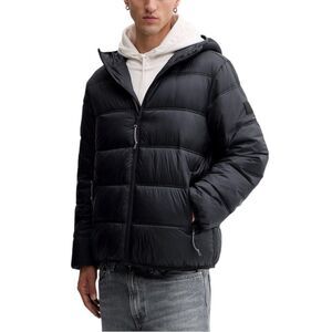 Tommy Hilfiger Jeans Black Polyamide Men's Coat